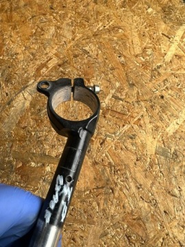 Руль правый, клипса на правый, руль Kawasaki Ninja ZX10R 08-10