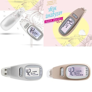 Цифровой тестер влажности кожи, белый