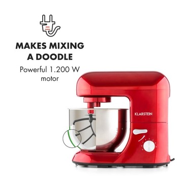 ПЛАНЕТАРНЫЙ КУХОННЫЙ ПРОЦЕССОР KLARSTEIN 1200 Вт BELLA