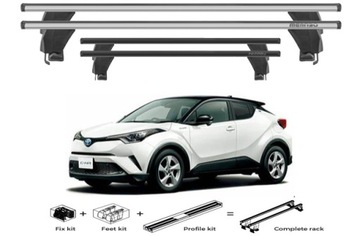 Bagażnik dachowy aluminiowy TOYOTA C-HR model produkowany od 2016>