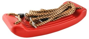 ПЛАСТИКОВЫЕ КАЧЕЛИ, КРАСНАЯ ДЕТСКАЯ ПЛОЩАДКА