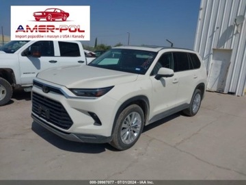 Toyota Highlander III 2024 Toyota Highlander 2024r., 4x4, 2.4L 2.4 Benzyna 265KM