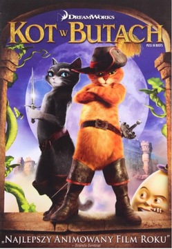 KOT W BUTACH DVD NOWY W FOLII