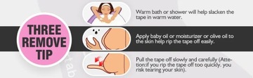 OK TAPE 7.5CM X 5M Breast Lift Tape, Boob Tape for Large Breasts Lift A-G