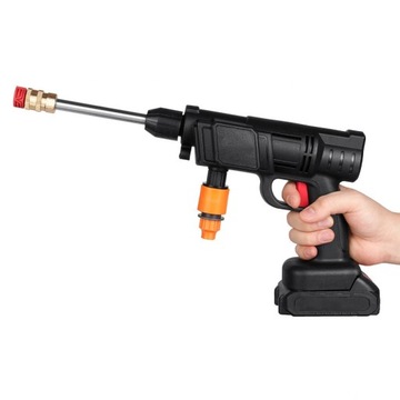 MYJKA CIŚNIENIOWA AKUMULATOROWA BEZPRZEWODOWA MOCNA 1500W/21V+ 2x AKU