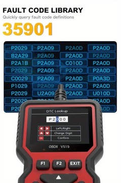 Детектор неисправности двигателя Obd2, средство устранения неисправностей двигателя, код