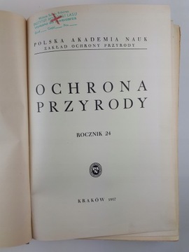 Ochrona przyrody 24 (1957)