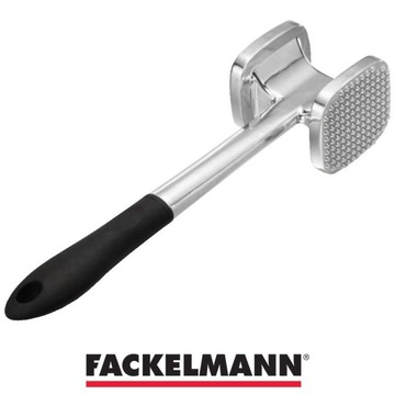 Тендерайзер для мяса Fackelmann БОЛЬШОЙ, алюминиевый, прочный и удобный.
