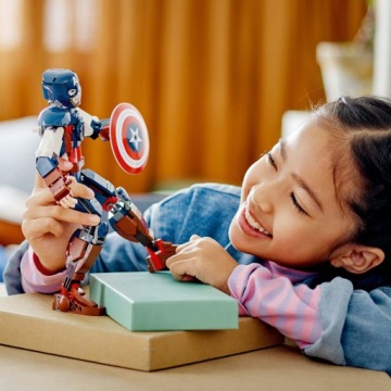 LEGO Super Heroes 76258 Капитан Америка Фигурка подарочная