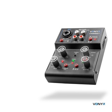 Музыкальный микшер Vonyx с комбинированным разъемом USB/XLR