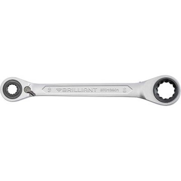 KS TOOLS BT013901 KSTOOLS 4 W 1 PODWÓJNY KLUCZ OCZKOWY Z GRZECH