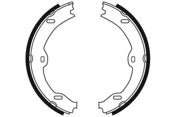 TRW GS8721 Zestaw szczęk hamulcowych, hamulec post