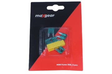 BEZPIECZNIK PŁYTKOWY MINI 30A KPL 5SZT MAXGEAR