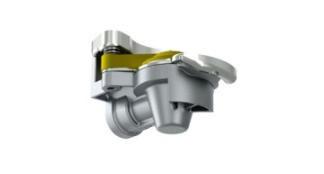Пневматический разъем m22 желтый WABCO 4522002120