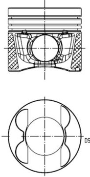 KOLBENSCHMIDT 40096630 PÍST