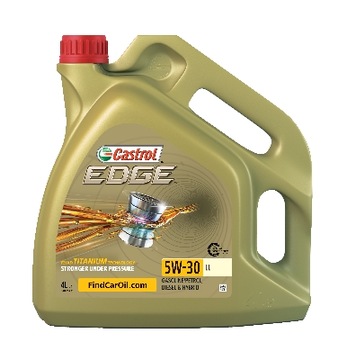 Olej silnikowy CASTROL EDGE 5W30 LL 4L !!Zawieszka olejowa gratis!!