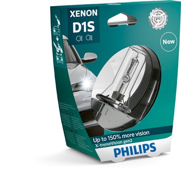 ŻARÓWKA XENON D1S 35W 85V X-TREME VISION +150% G2