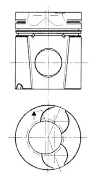 KOLBENSCHMIDT 92128600 PÍST
