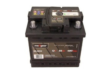 AKUMULATOR 12V 55AH/480A L- 207X175X190