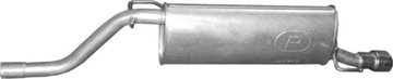 FIAT GRANDE PUNTO,OPEL CORSA D 1.4i-16V sport tlumik koncowy