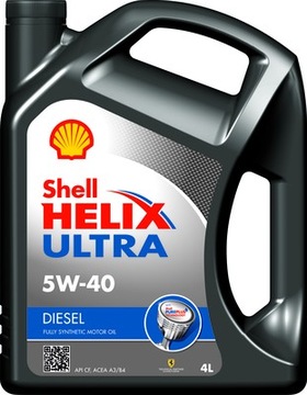 OLEJ 5W40 SHELL HELIX ULTRA DIESEL 4L