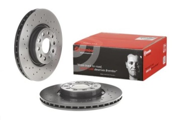 ПЕРЕДНИЕ ДИСКИ + КОЛОДКИ BREMBO XTRA AUDI A1 8X 312MM
