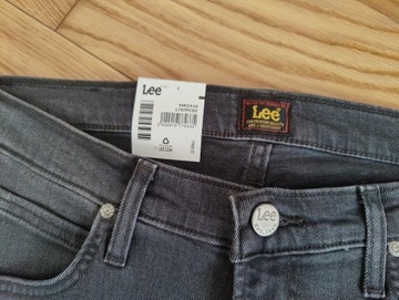 Jeansy męskie Lee Daren 32/32 Straight szary denim