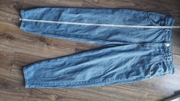Niebieskie jeansy pullandbear rozm. 38