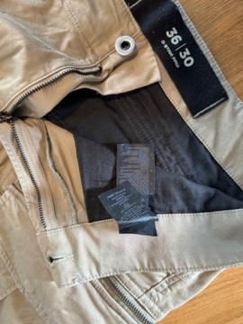 spodnie bojówki G-Star RAW 36/30 beżowe