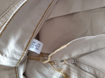 Spodnie damskie r.32, 100%bawełna WADA,ZAMEK