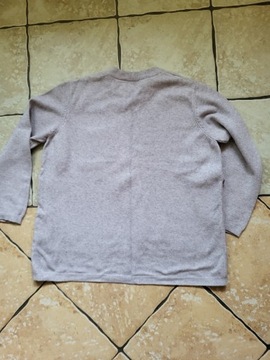 Sweter popielaty rozm XL