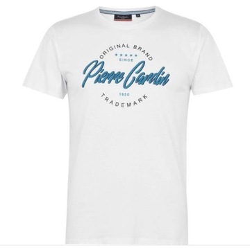 PIERRE CARDIN Paris T-Shirt rozm  L - biała
