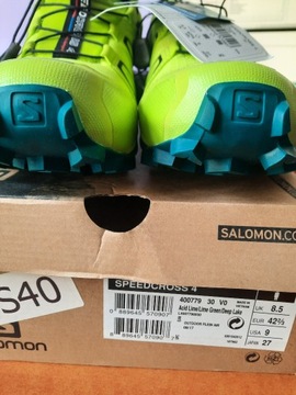 Buty biegowe SALOMON Speedcross 4 rozm EU 42,2/3 UK 8,5