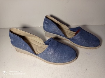 espadryle skórzane VENEZIA