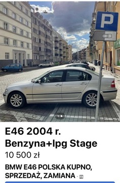 BMW e46 2003 318i b+g stan bdb