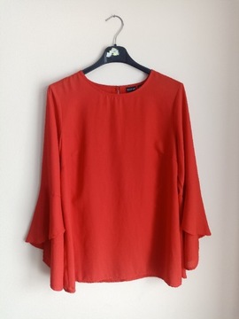 Czerwona bluzka koszula L 40 