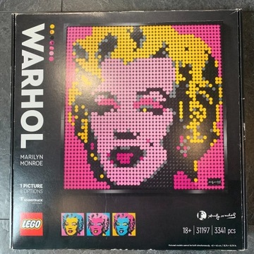 Lego Warhol Marilyn Monroe 31197