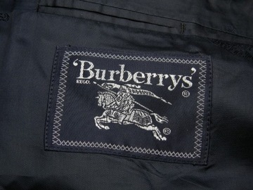 Burberry marynarka sportowa w jodełkę vintage