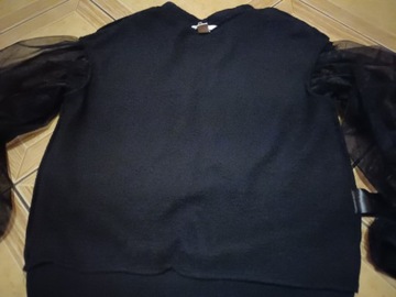 [unikat]H&M-czarna damska bluza-ZOBACZ!