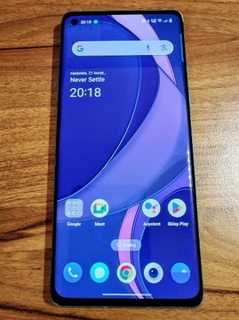 OnePlus 8 5G zielony 12 GB RAM 256 GB stan bdb