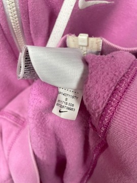 Bluza rozsuwana z kapturem Nike S różowa