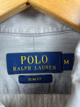 Gładka Koszula Polo Ralph Lauren - (Rozmiar M)