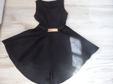 Sukienka czarna na szczególne okazje S