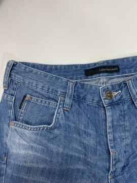 Spodnie jeans straight Calvin Klein Jeans W30 L34