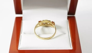 CUDNY 2,00g 585 R15 złoty pierścionek rozmiar 15 14K 2g 2.00g