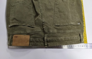 Zara Skinny Chino rozmiar 44 męskie oliwkowe