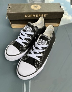 Promocja! Trampki Converse czarne r.40