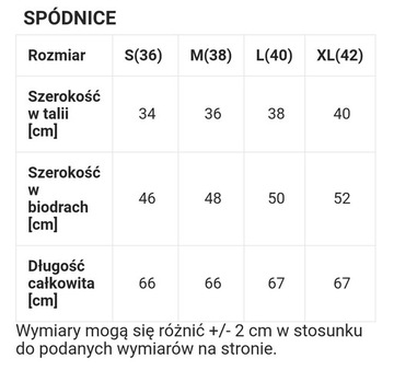 Komplet damski Top spódnica L GUE SS