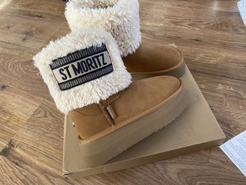 Oryginalne buty śniegowce St.moritz steve madden