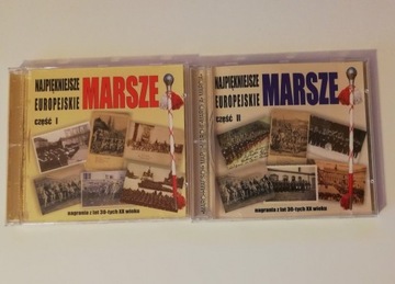 Najpiękniejsze europejskie marsze cz.1 i cz.2 CD